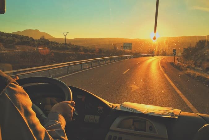 Autocar Doux Voyages sur la route