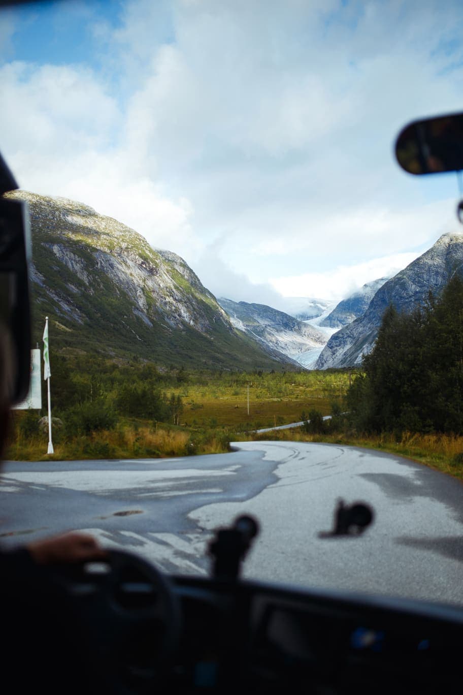 Route panoramique en montagne — voyage Doux Voyages