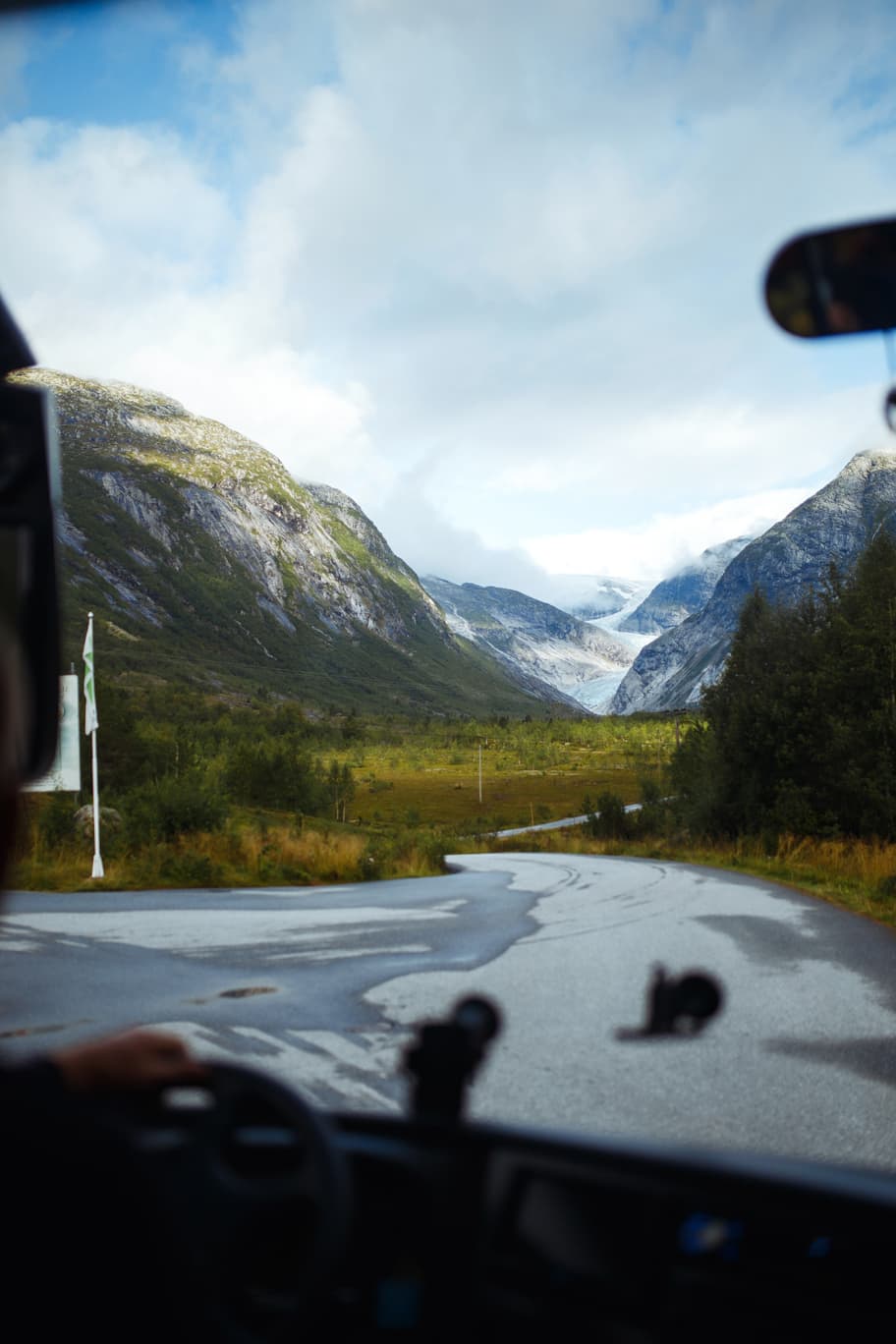 Route panoramique en montagne — voyage Doux Voyages